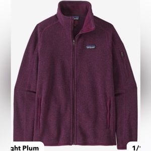 Patagonia women’s better sweater - night plum. Size medium. Worn once